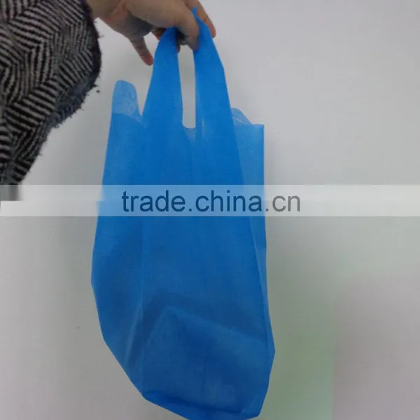 Shopping pp Bag Non Woven Bag T-shirt Vest Carrier Handle Shopping pp Non Woven Bag
