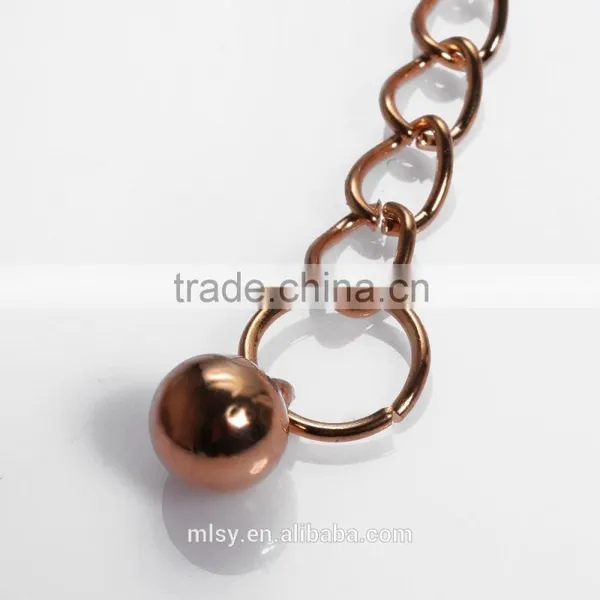 New Gold Design Decorative Brass Neck Chain Brightness F1-80009 photo-2