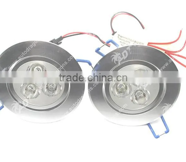 2015 Newest Hot Selling 3w Led Ceiling Light Dome Lamp 330lm Lighting for Barber Shop 90-240v photo-3