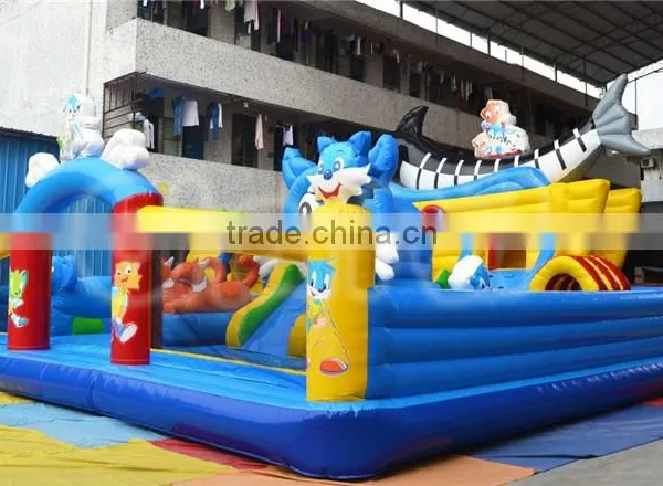 Giant Commercial Inflatable Fun City Park Playground for Kids and Adults photo-2