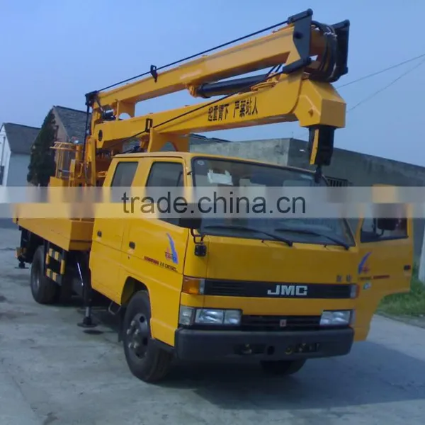 Automobile Mounted Articulated Boom Lift Platform Machine for Aerial Working photo-2