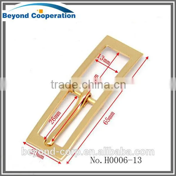 13mm Super Slim H Shape Buckle for Handbag Lady Fashion Buckle