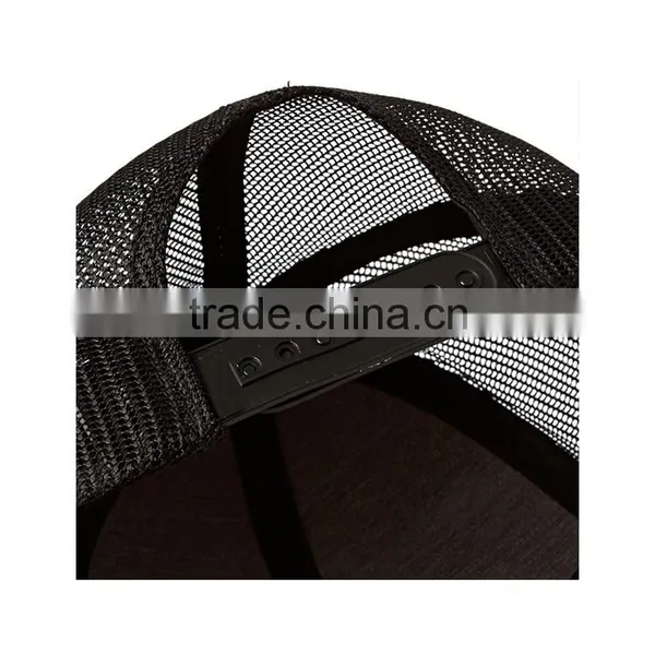 Whoesale Custom High Quality Khaki 100% Cotton Twill 3D Embroidery Flat Peak Trucker Hat Mesh Snapback Cap Quality Choice photo-6