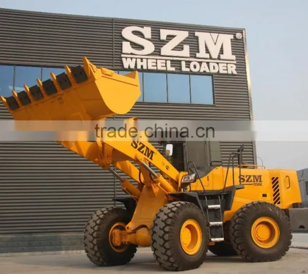 5Ton 4 Wheel Drive Hydraulic Front End Wheel Loader photo-2