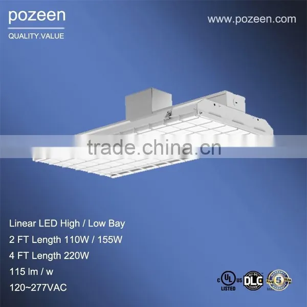 155W Led Warehouse Lighting Led High Bay Led Low Bay Led Commercial Lighting Quality Choice photo-2