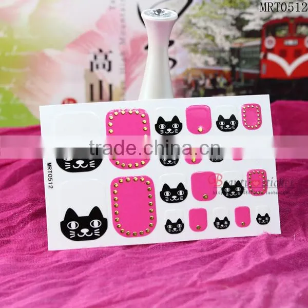 Wholesale Newest Feet Care Nail Sticker ,DIY Foot Tips, Nail Toe Sticker photo-2