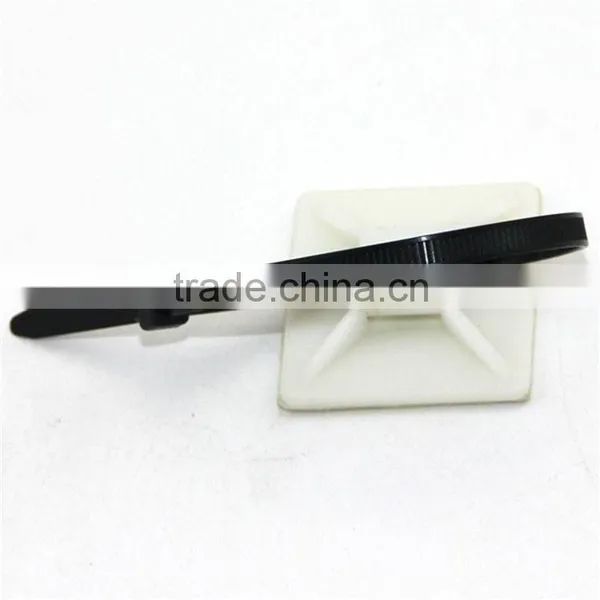 Best Prices Latest OEM quality adhesive cable mounts nylon cable tie mount from China