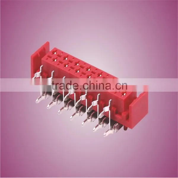 1.27mm Pitch Red Wire to Board Connector Dip Wafer Connector photo-4