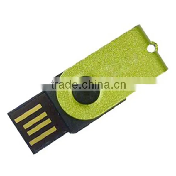 Mini Swivel Usb Flash Drive With Waterproof Grade A Chip