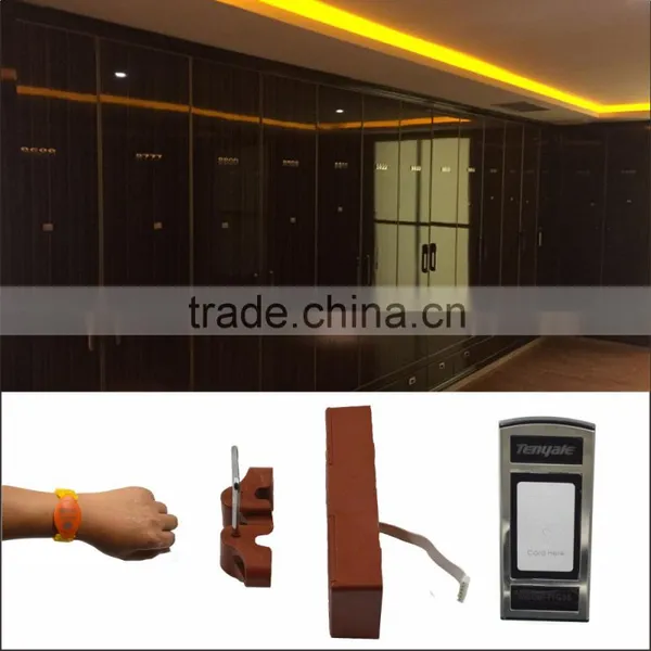 Top Selling RFID Wristband Wooden Box With Electric Lock 12V photo-6