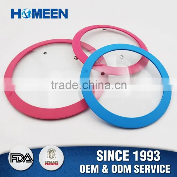 Beautiful With Any Colors Silicone Rim Replacement Wok Lid 32Cm photo-3