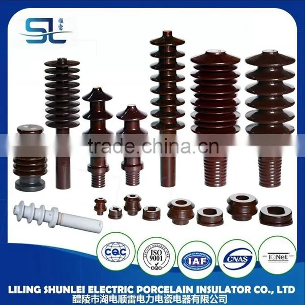 High Voltage 52 KV Porcelain Transformer Bushing Insulators Ceramic Insulator