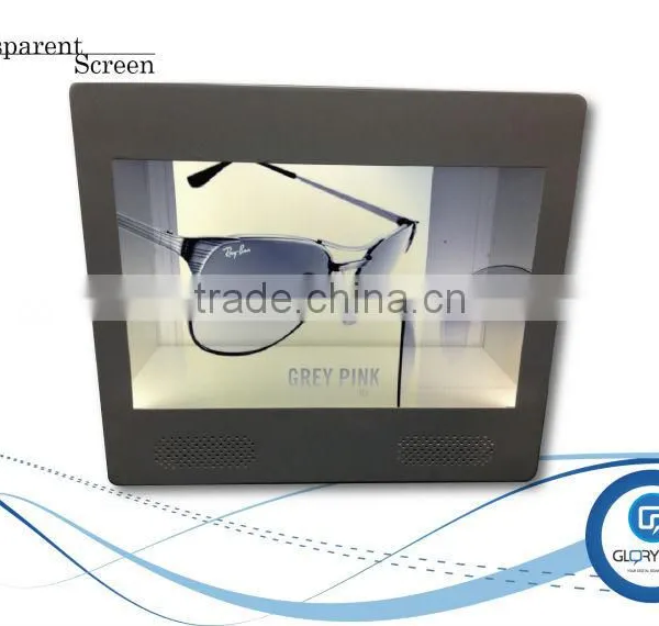 Transparent Screen 21.5" Digital Signages Show Toy for Promotional Fair