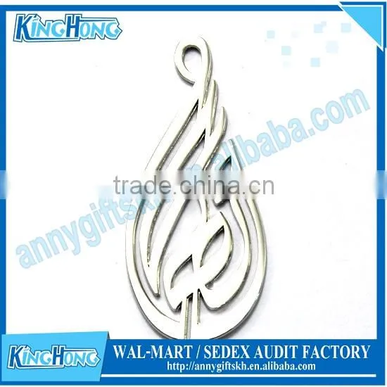 Customized Stainless Steel Silver Pendant Necklace With Simple Design