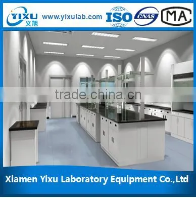 Laboratory Wooden Bench With Metal Legs photo-5