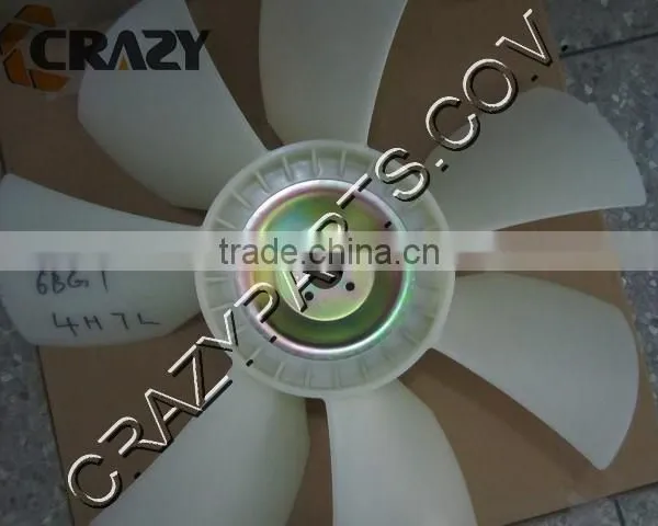 Low Price EX200-5 6BG1 Engine Fan, EX200-5 FAN BLADE, 6BG1 ENGINE COOLING FAN