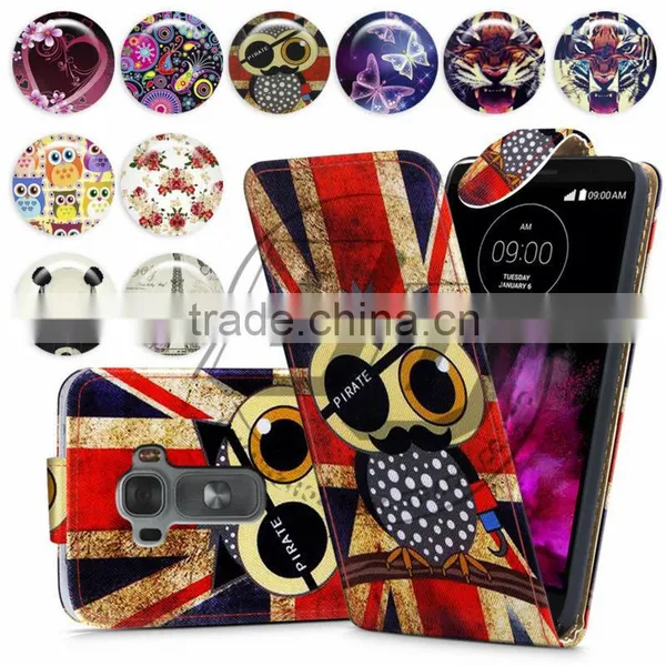 For LG G Flex 2 High Quality Print Flip PU Leather Case Cover Moible Phone Case photo-2
