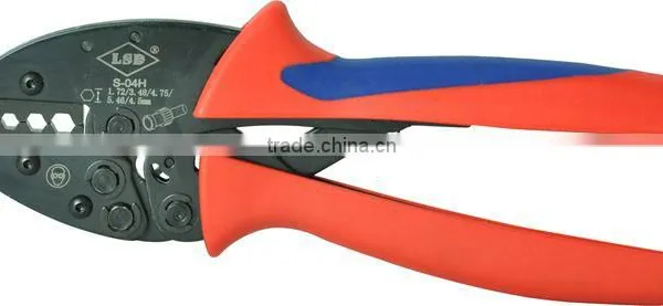 CE ROHS Experience Production for 10years LSDgood QutailsCombination Pliers for Coax Crimping S-04H Ratchet Hand Crimping Tools photo-3