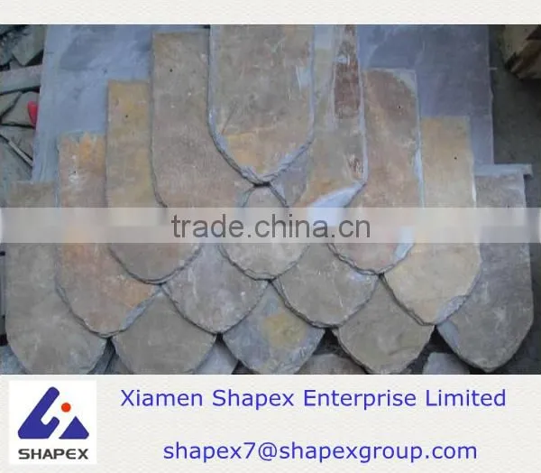 Irregular Shaped Slate Roofing Tile With Good Price photo-3