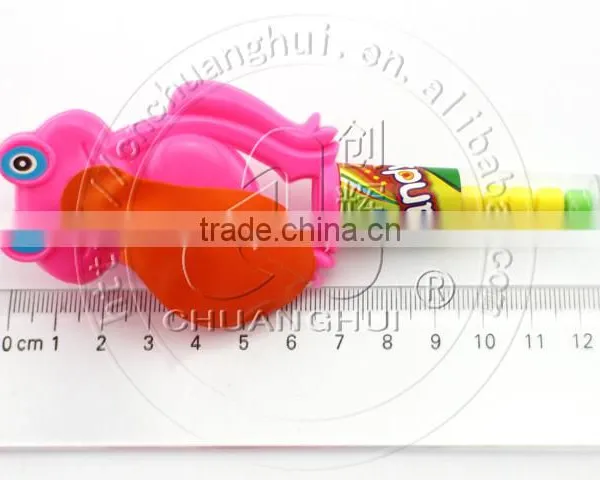Frog Blow Balloon Toy Candy / Frog With Balloon Whistle photo-4
