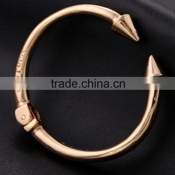 Fashion Stainless Steel VITA Little Giant Bangle Gold Jewelry Bracelet photo-2
