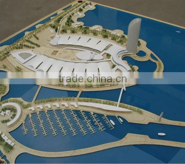 Scale Model Autocad Drawings Service for Sea Island Resort
