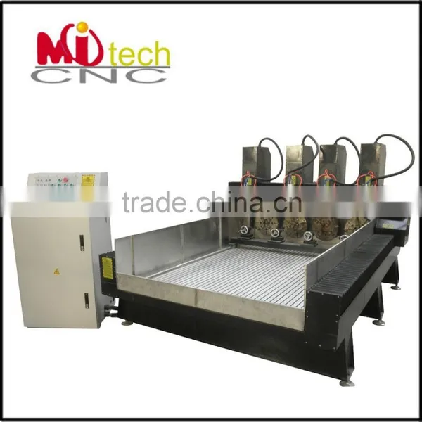 4 Axis Rotary Hot New Products for 2015 Stone/marble/granite Cnc Engraving Machine photo-3