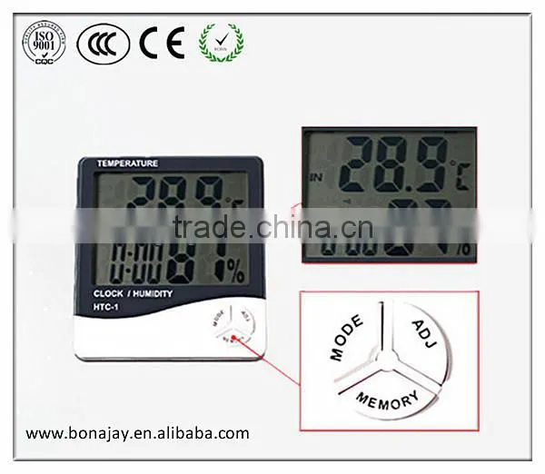 Hottest Digtal Thermometer Hygrometer HTC-2 photo-5