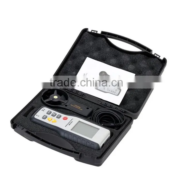 LCD Display Anemometro Thermal Imager Thermo-Anemometer Infrared Thermometer Termometro Wind Speed Estacion Meteorologica photo-6