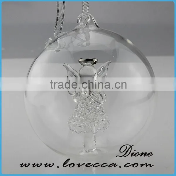 2015 NEW ARRIVAL !!!cute Design Christmas Deer Decoration Glass Ball photo-2