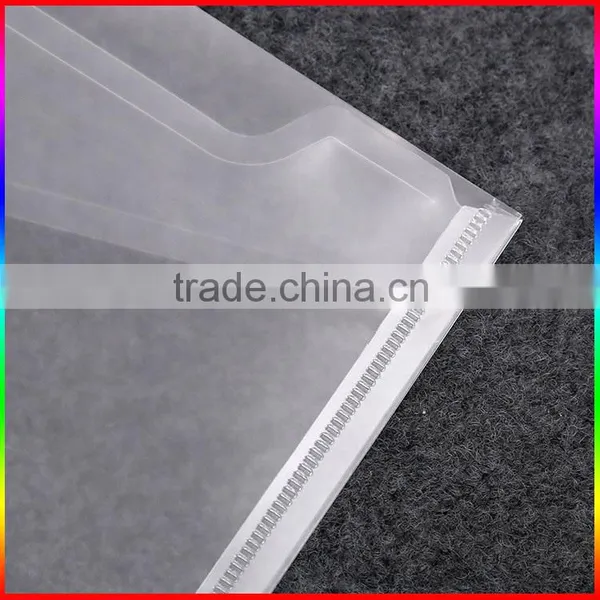 Fashion Pvc File Pocket / Plastic Clear File Folder, UK Soldier Printing Transparent File Pocket photo-2