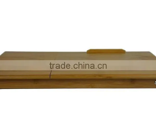 BH004/Hot Sale Exquisite Foldaway Durable Bamboo Notebook Desk photo-3