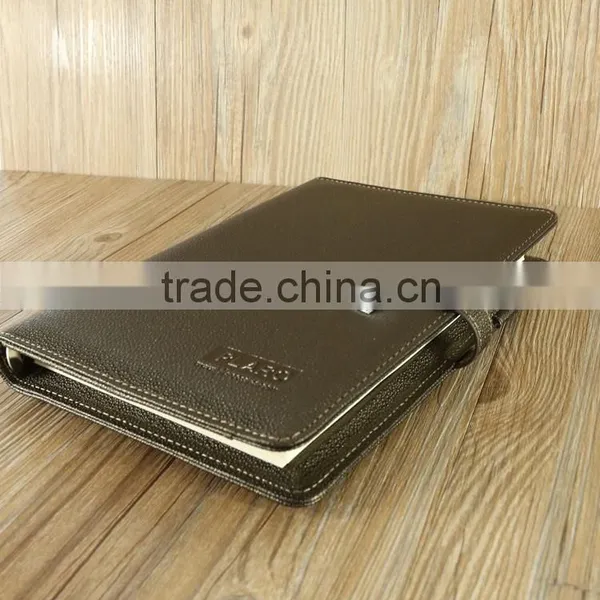 Magnetic USB Lock Loose Leaf Paper Notebook With Power Bank photo-5