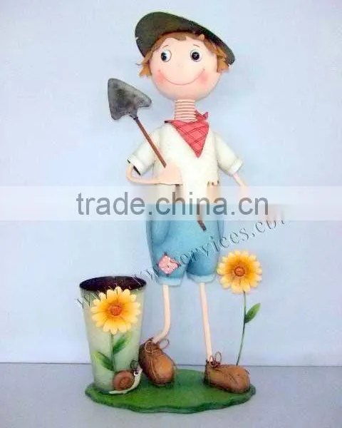 Metal Doll Garden Decoration photo-4
