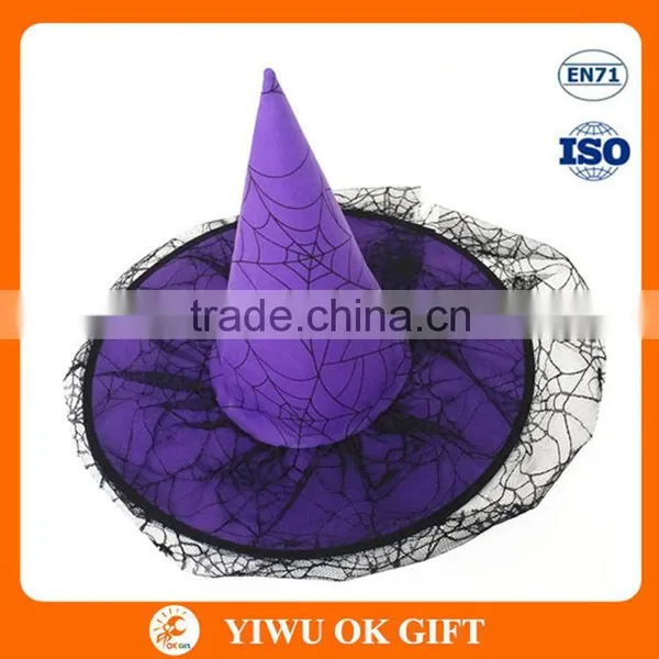 Wholesale Fancy Decorative Halloween Witch Hat With High Quality photo-3