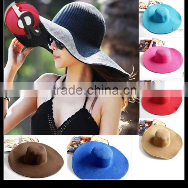 straw big floppy hat