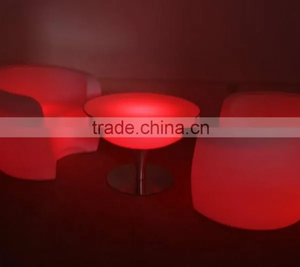 Led Light Illuminated Plastic Sofa photo-5