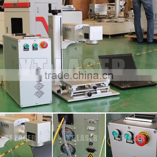 1mm Gold Silver Laser Cutting Machine | 30W 50W Fiber Laser Marking Machine photo-3