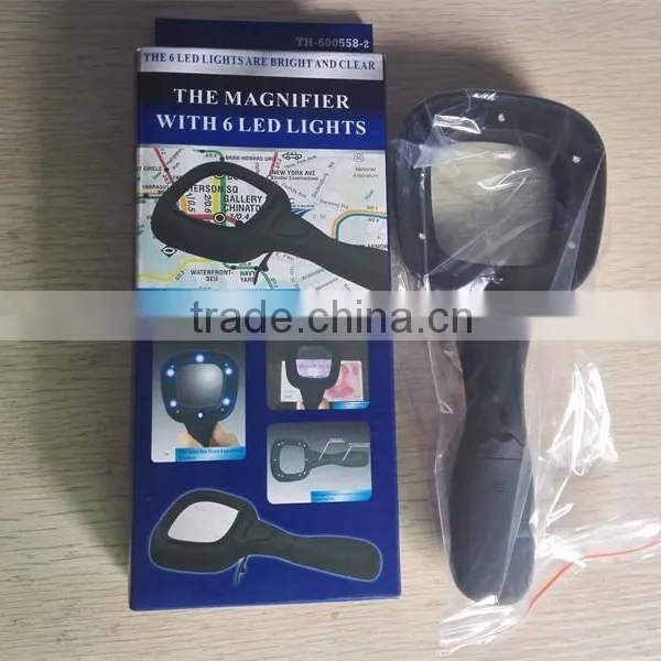 IMAGINE LED Light 2.5X Magnifying Glass for Reading Checking photo-5