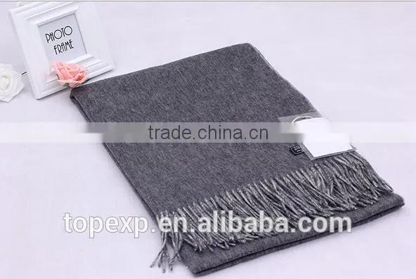 Solid Color Tassels Women Trendy Scarf photo-6