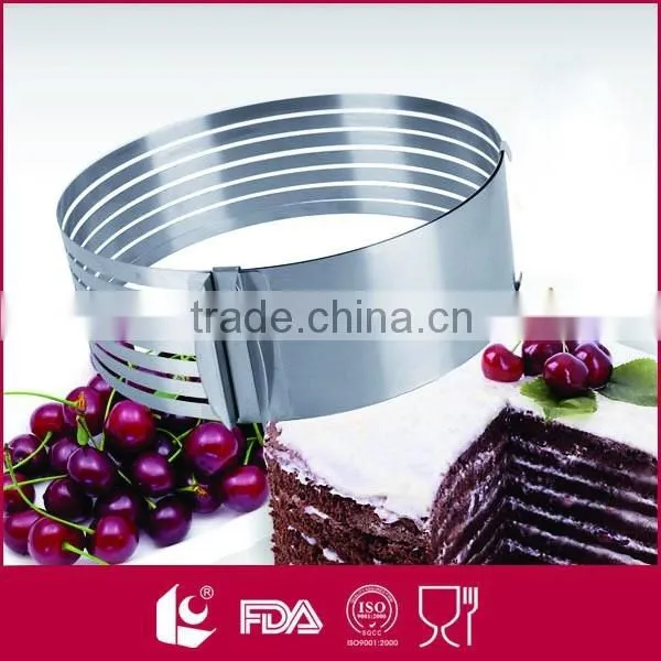Adjustable Stainless Steel Nice Slicing Baking Cake Mould / Cake Mold / Cake Ring photo-4