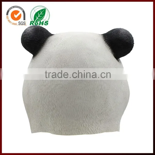 Hot Sale Masquerade Magical Full Head Adult Size Animal Panda Latex Mask photo-2