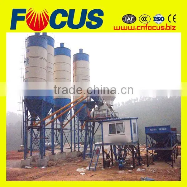 Belt Type Hzs90 Concrete Batching Plant With Sicoma Concrete Mixer photo-3