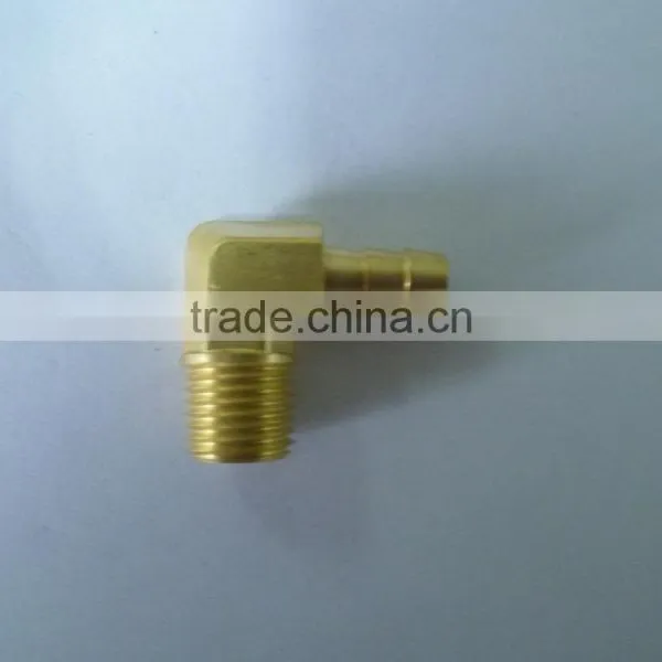 Hose Barb 90 Elbow to Male Pipe,Pipe Fitting,Brass Fitting, Pipe Valve photo-3