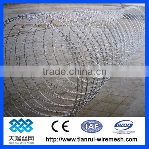 Stainless Steel and Galvanized Concertina Razor Wire photo-2