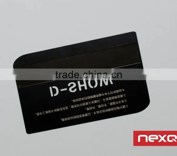 Cool Matt Black Metal Card/stainless Steel Card photo-6