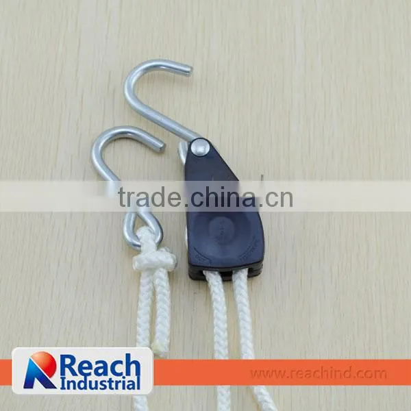 1/4" Canvas Tent Exterior Accessories --Ratchet Pulley With Rope