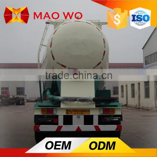 3 Axle 50Ton Cement Bulk Carrier , Dry Bulk Cemnet Tank Trailer photo-5