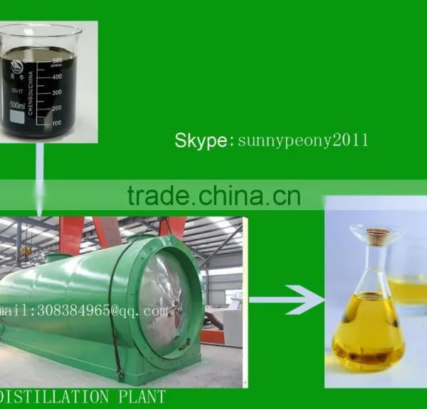 Desulfurztion and Decoloration Used Oil Recycling Plant ,Oil Distillation Plant photo-4