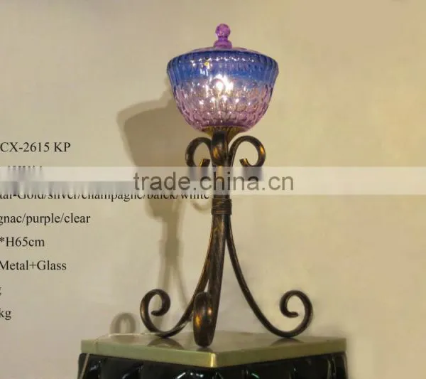 2015 Hot Sale Creative Amazing Indoor Purple Iron Table Lamp photo-5
